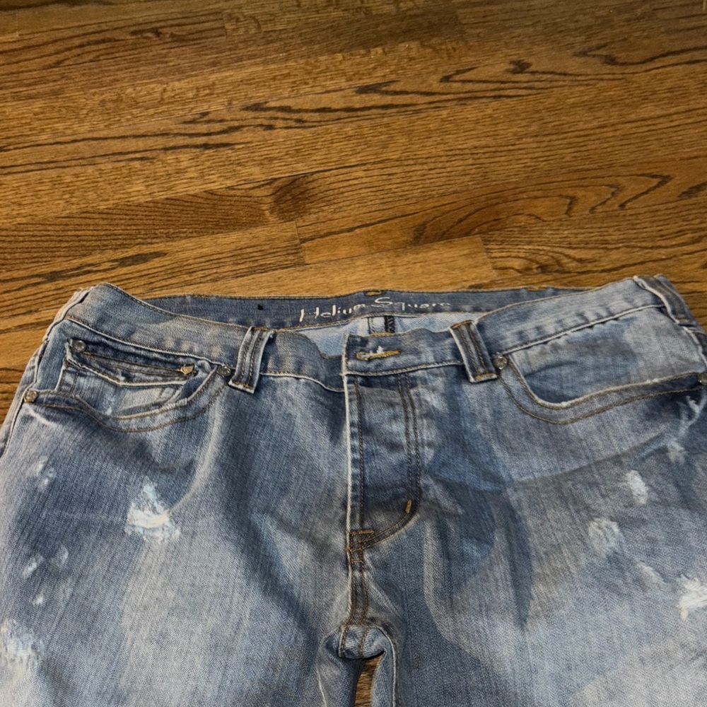 Men's Relaxed Fit Blue Jeans